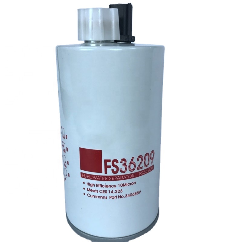 Customizable excavator fuel filter water separator FS36209 China Manufacturer