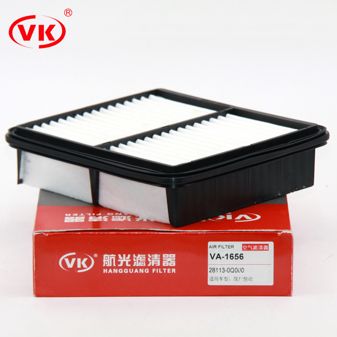 Quality replacement auto parts air filter 28113-0Q000 for Hyundai China Manufacturer