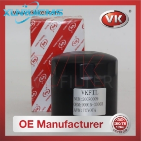 AY100TY021 Oil Filter - Direct Replacement for 90915-30003 | VK OEM Fit